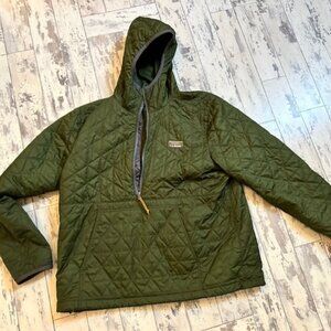 LL Bean Half Zip Hooded Jacket